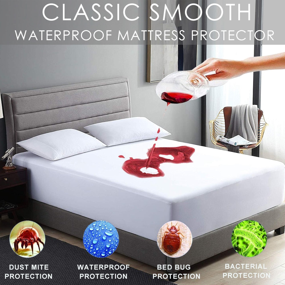 Waterproof and Stain Resistant Mattress Protector