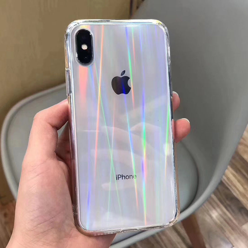 Rainbow Laser Cases For iPhone